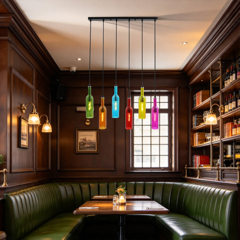 Lampe suspension en verre Creative
