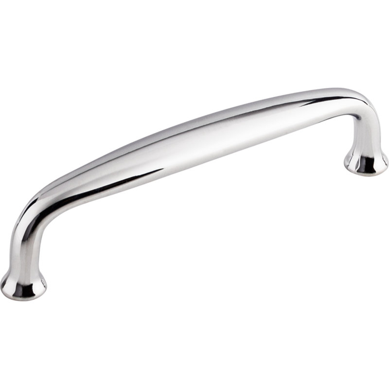 Polished Chrome 4" Bar Handle with Mounting Hardware