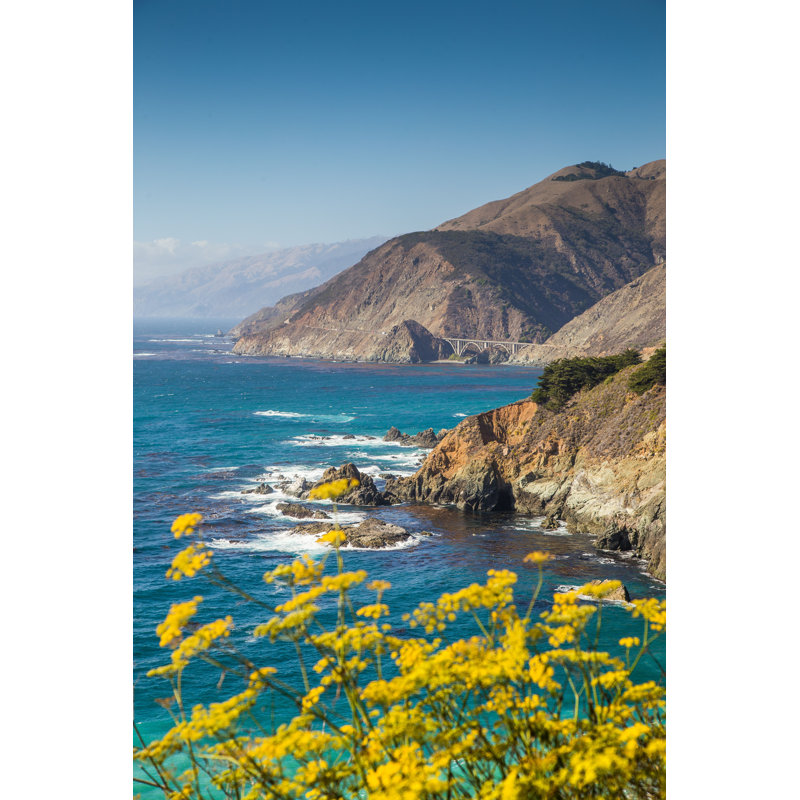 California Central Coast - Photographie sur toile tendue, H 36 po x l 24 po x P 1,25 po