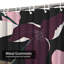 Rideau de douche noir avec 12 crochets Fashion-1665317789