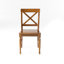 Ensemble de chaises de salle à manger en bois d'acacia, 2 pièces-119188442-119188441