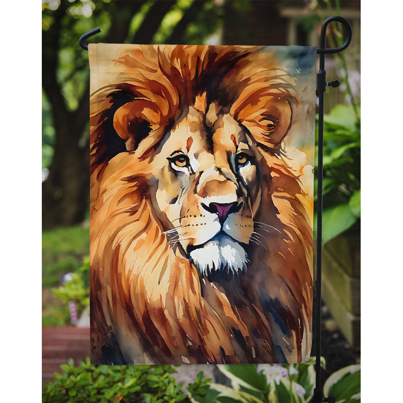 Drapeau du jardin du lion