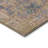 Machine Washable Indoor/Outdoor Xhevrie Navy Rug-1340848192