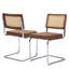Chaise d'appoint en porte-à-faux rembourrée Crumley-335430078-321937467