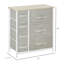 Commode, armoire à tiroirs, armoire gris clair