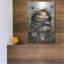  «Monk Toad» par Momart, art mural en métal, 12 po x 16 po-1309983089