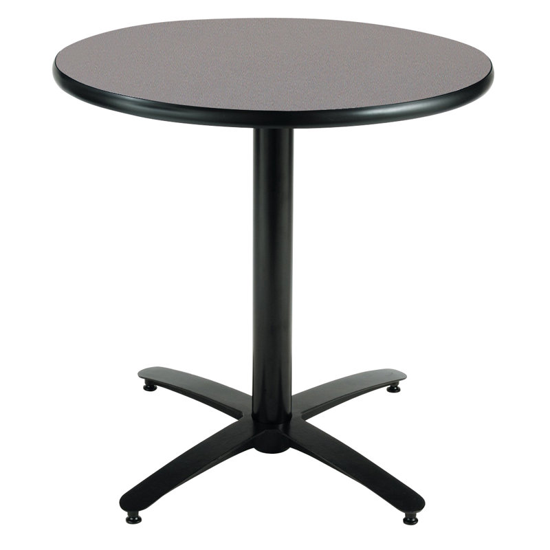 Table ronde pour salle de pause, Graphite nebula, H 42 po x L 30 po x l 30 po