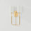 Glenmont Wall Sconce in Aged Brass and Distressed Bronze