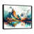 Black Floater Framed