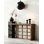 Grid Open Frame Solid Pine Console Table