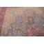 Tapis floral mauve en laine 10x13