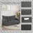 Colman  59" Wide Bean Bag Chair,Corduroy Lazy Sofa,Loveseat-369471926-387399766