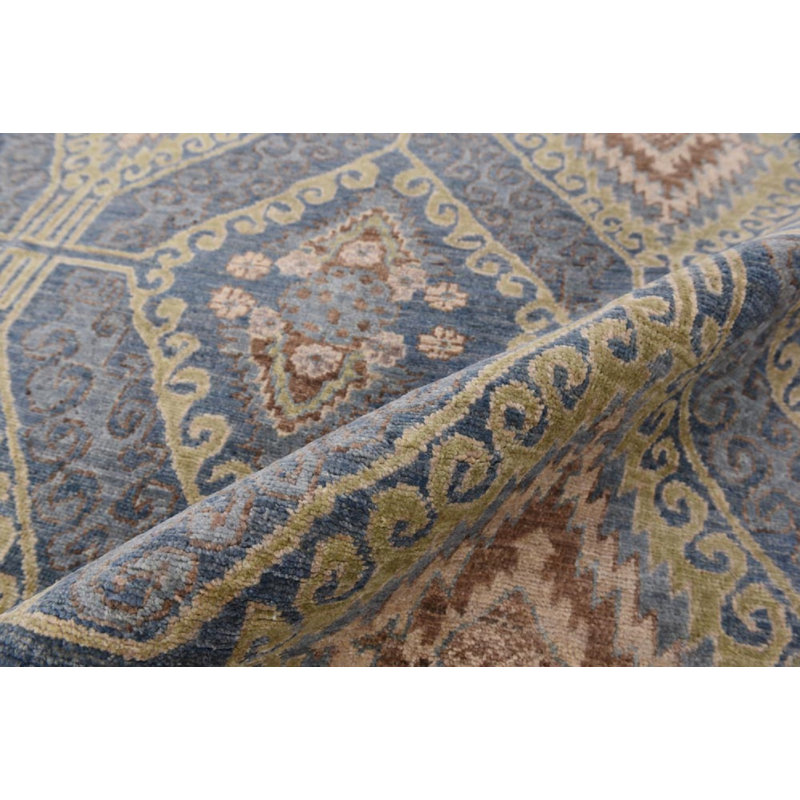 Tapis contemporain noué à la main Dover