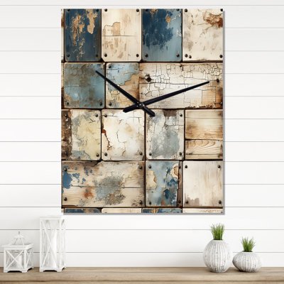 Jaquay - Abstract Vintage Wall Clock