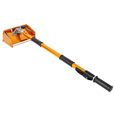 Adjustable Drywall Finishing Tool Plaster Box, Aluminum Alloy Construction with Extendable Handle
