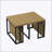 23.62"- 118"Modern Extendable Dining Table-980441320