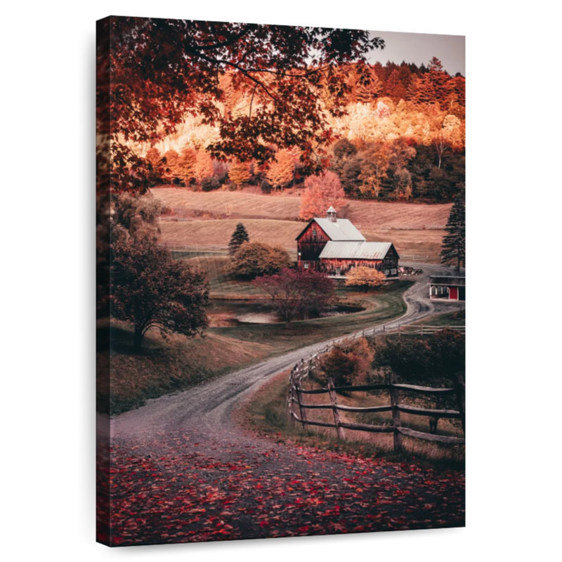 Alvord Path To Barn, H 30 po x l 20 po