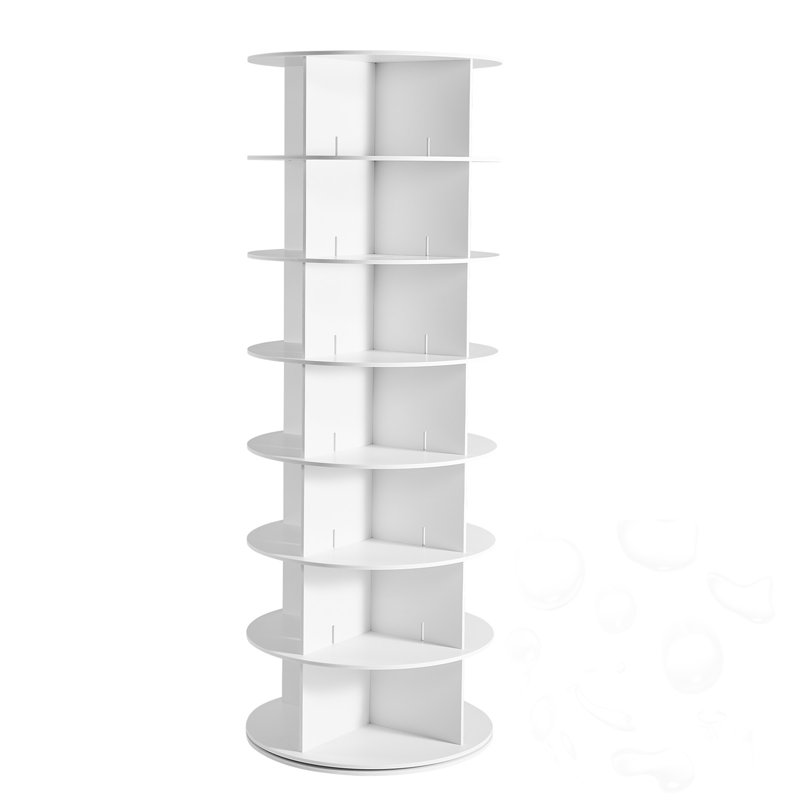 7 Tiers 360°Rotating Shoe Rack Tower