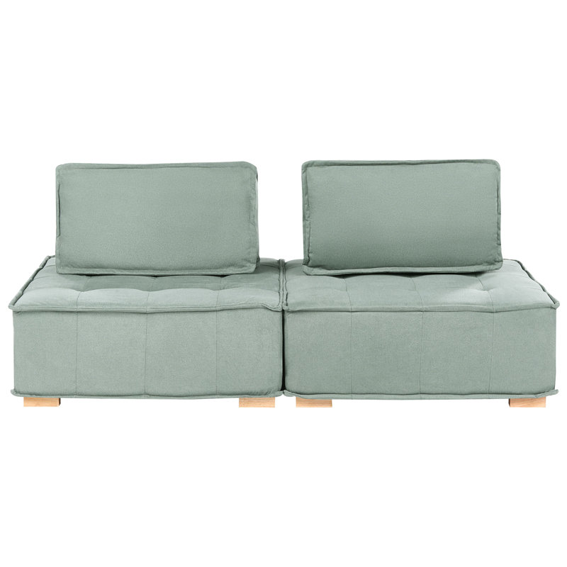 Modular Sofa TIBRO Fabric , 2, Light Green
