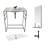 C2 30" Single Bathroom Vanity Set with Mirror
