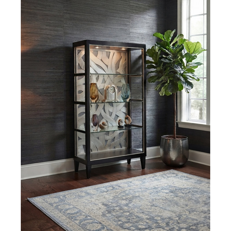 Bookcase, Black/Silver