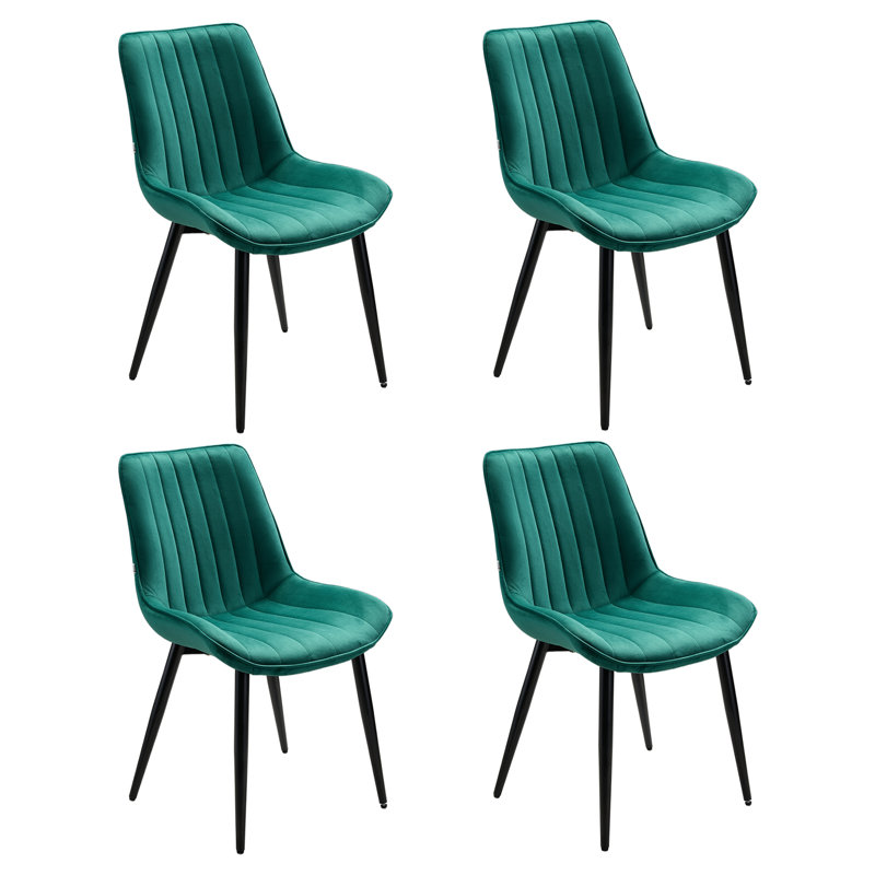 50cm H Tufted Upholstered Accent, Green