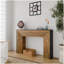 Console 47 po en bois moderne, table d'entrée, table de canapé - Design rustique et contemporain