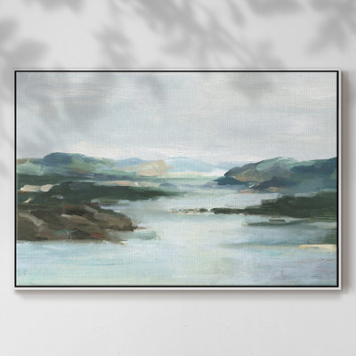 Misty Cove, toile tendue avec châssis en I
