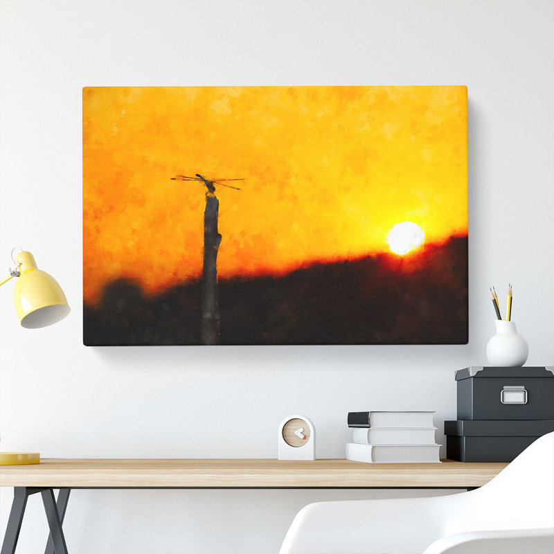 Dragonfly Vol.2 - Wrapped Canvas Print, 35cm H x 50cm W x 3cm D