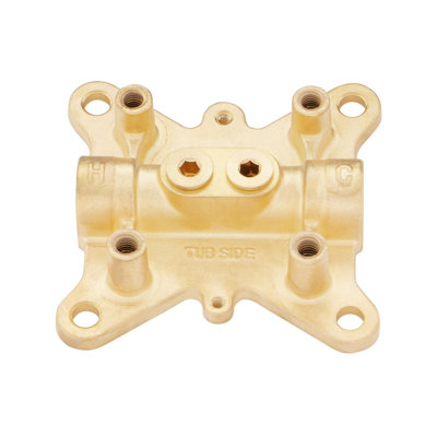 Vassor Floor Mounted Tub Filler Faucet and Valve