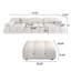 Ensemble de salon modulaire 2 pièces-1089614306