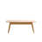 Kamrynn 100% Solid wood Top Plate Desk Coffee Table-29314417
