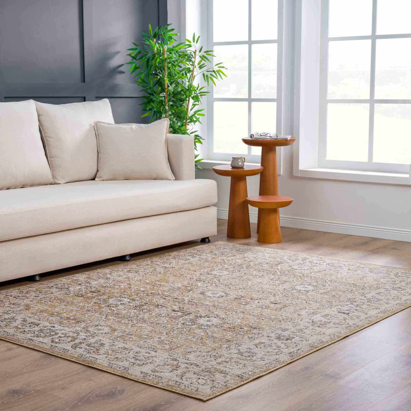 Briawood Oriental Indoor Rug, Rectangle 5'3" x 7'