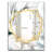 Stained Glass Floral Art Traditional Wall Mirror-40099338
