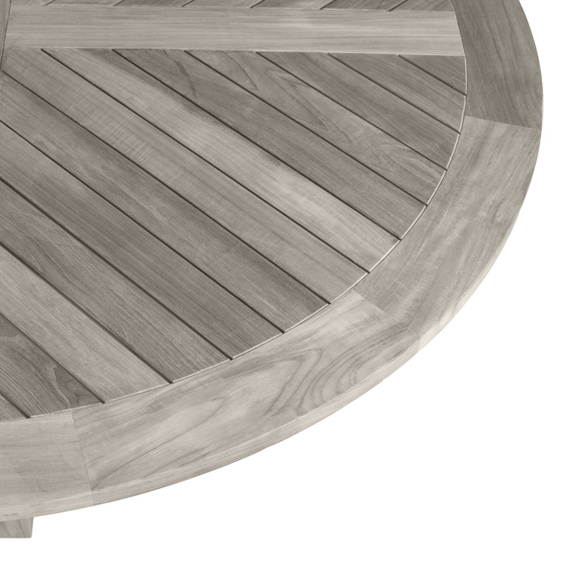 Lakeshore Outdoor Dining Table, Oyster Teak