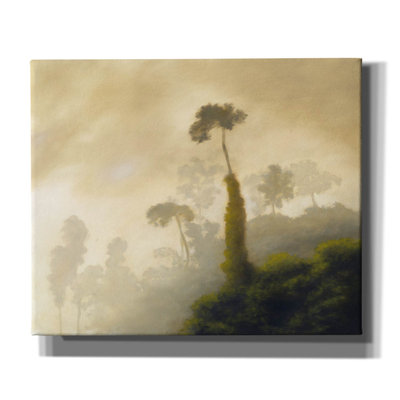 «Fog» par Rick Monzon, art mural sur toile, 24 po x 20 po