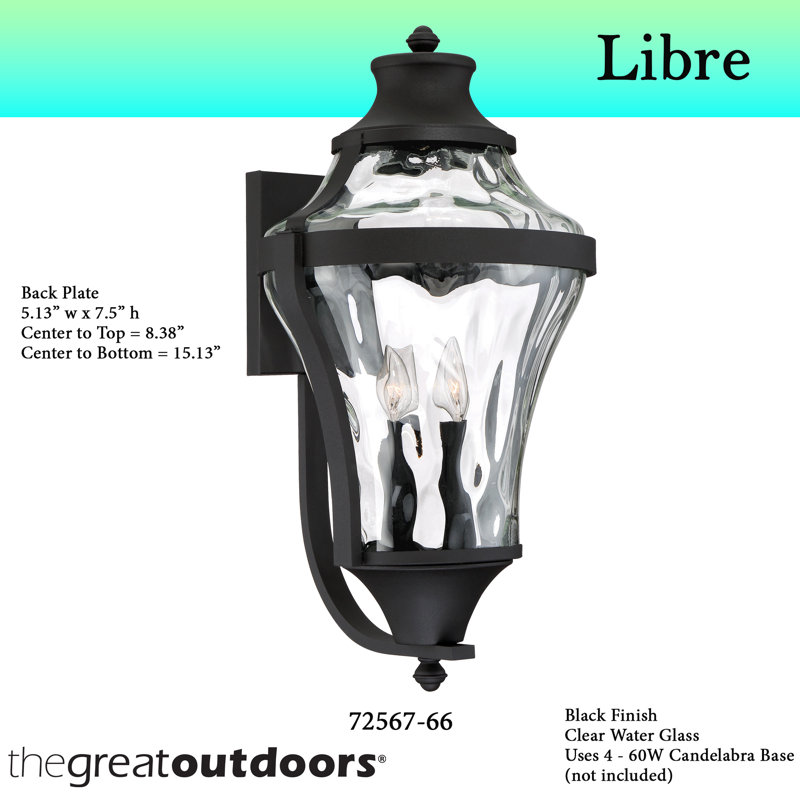 Curcio Wall Light, 23.5" H x 12.75" W x 13.5" D