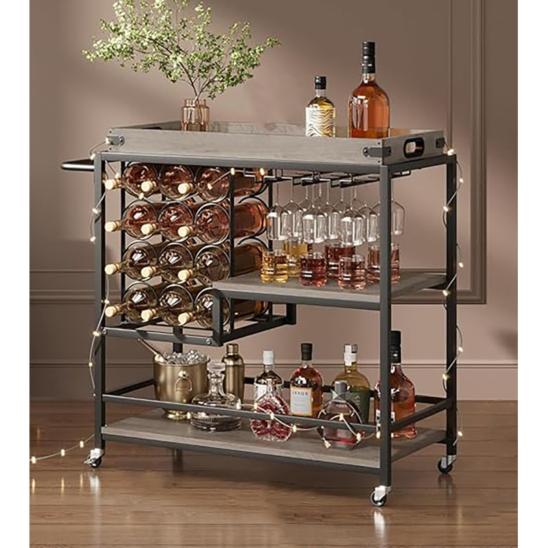 Metal Bar Cart
