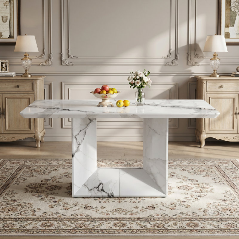 Table de salle à manger Fullwood, White
