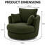 4 Seater Corduroy Sofa & Chaise-135004213