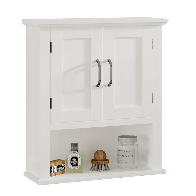 Guadaloue Bathroom Cabinet, White
