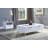 Gaines White High Gloss Finish Coffee Table