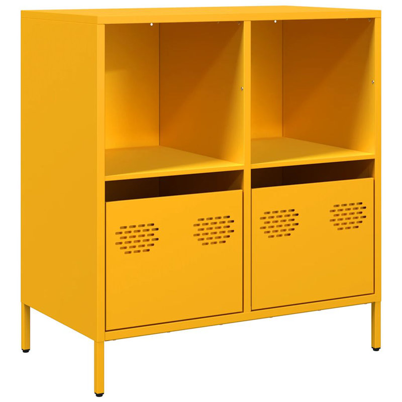 Alayjia Accent Chest, Mustard Yellow