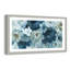 Fleurs bleues - peinture encadrée-60046563-60046564