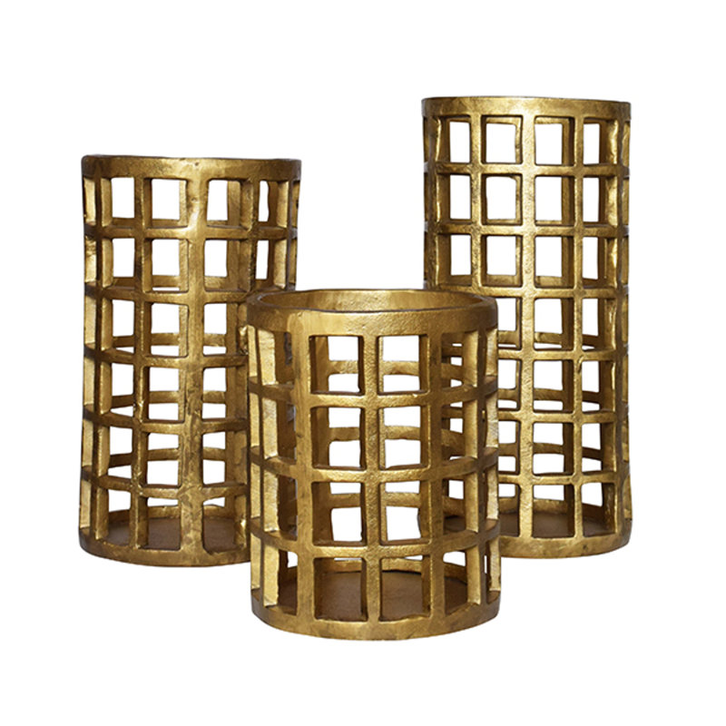 Gage Votive Candle Holder, 11.5" H x 6.5" W x 6.5" D