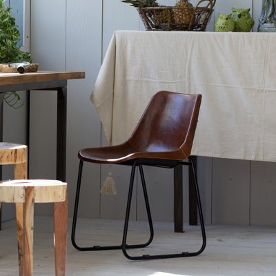 Leather Side Chair