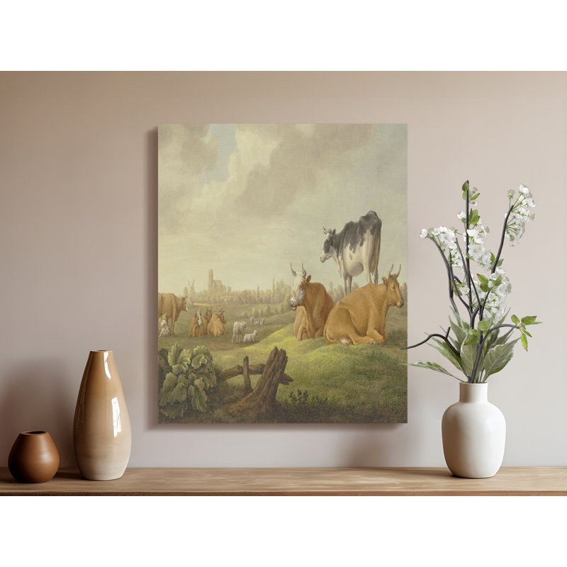1 Piece Wrapped Canvas Wall Art Set, 30.48" H x 22.86" W