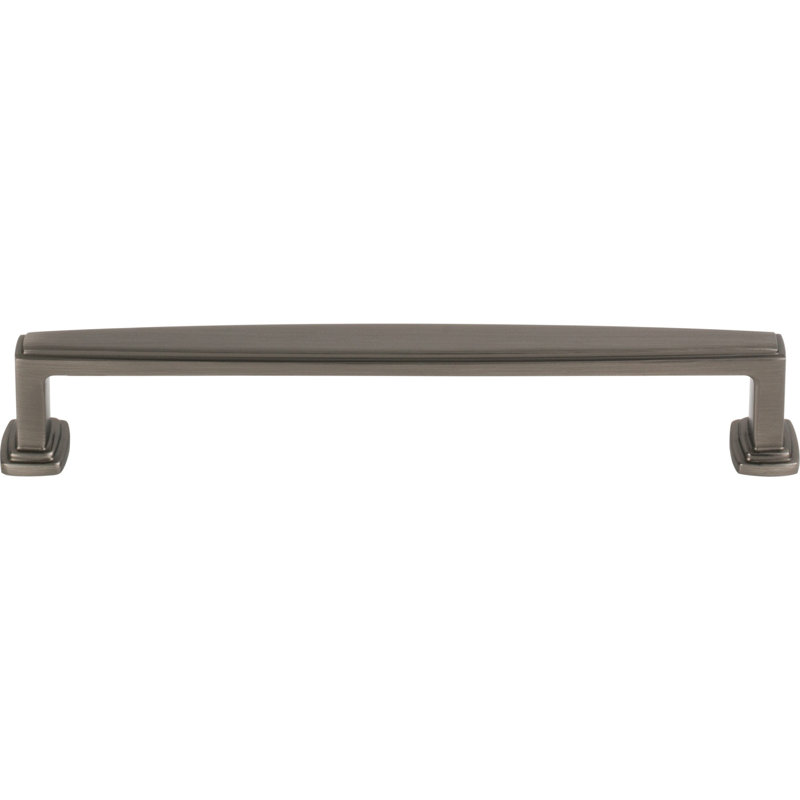 Richard Bar Pull, 6 5/16, Brushed Pewter
