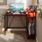 42" W L-Shaped Reversible Gaming Desk with LED Lights and Monitor Stand-1761489317