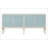 White & Silver Shimmer Finish Console Cabinet